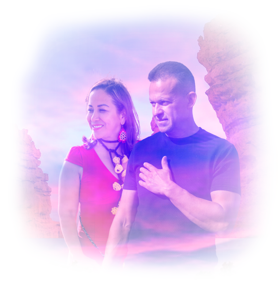 Adriana González y Ricardo González